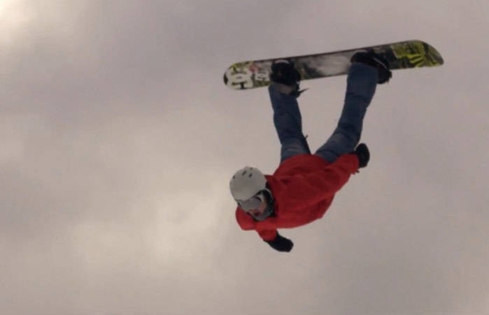 Hang Time – Snowboarding